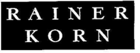 RAINER KORN Logo (DPMA, 17.08.1994)