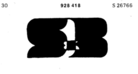 SB Logo (DPMA, 06/02/1973)