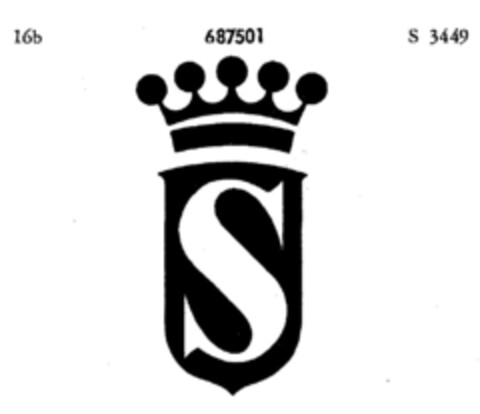 S Logo (DPMA, 04/01/1953)