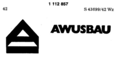 AWUSBAU A Logo (DPMA, 21.08.1986)