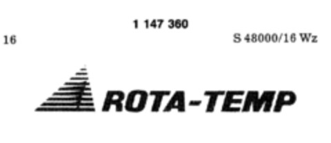 ROTA-TEMP Logo (DPMA, 24.02.1989)