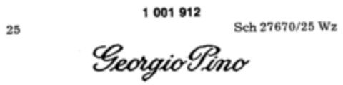 Georgio Pino Logo (DPMA, 03.03.1979)
