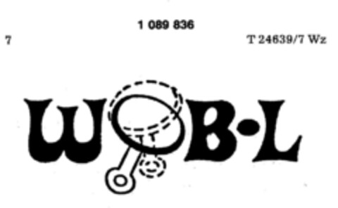 WOB-L Logo (DPMA, 15.06.1985)