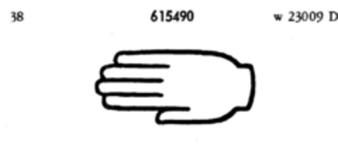 615490 Logo (DPMA, 09/28/1949)