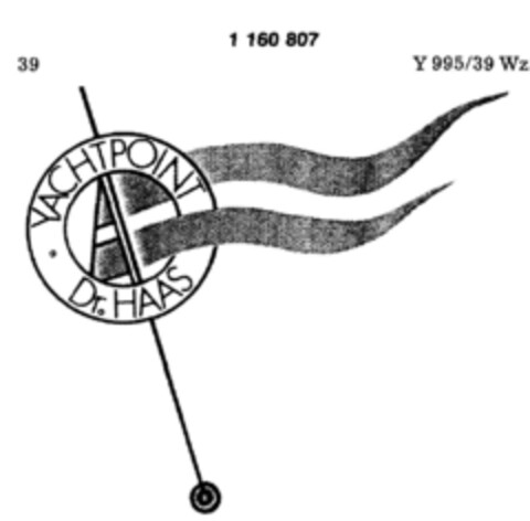 YACHTPOINT DR.HAAS Logo (DPMA, 02.12.1989)