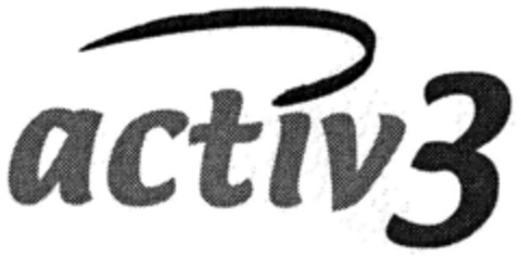 activ 3 Logo (DPMA, 20.07.2001)
