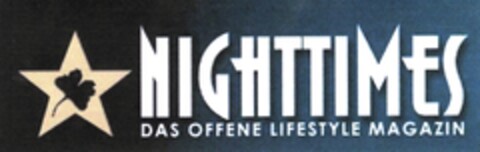 NIGHTTIMES DAS OFFENE LIFESTYLE MAGAZIN Logo (DPMA, 02/28/2008)