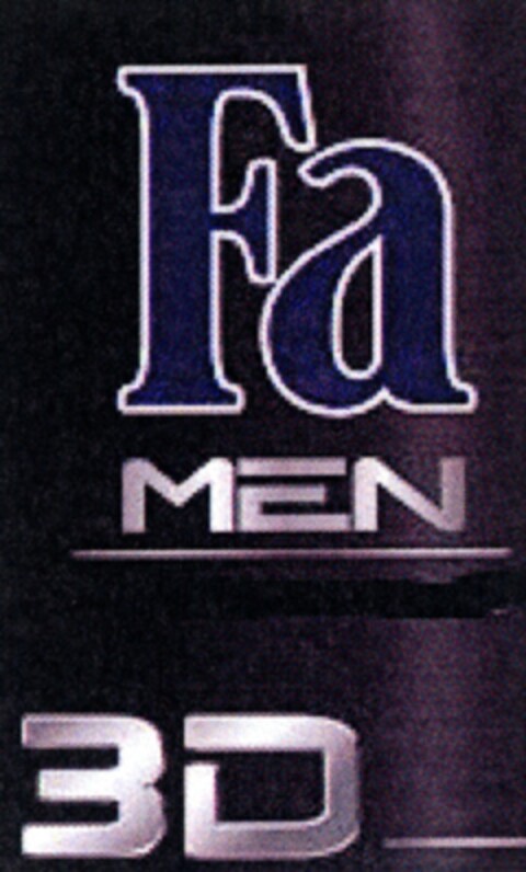 Fa MEN 3D Logo (DPMA, 28.01.2009)