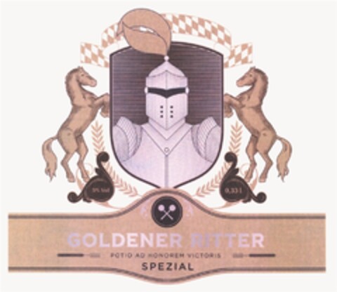 GOLDENER RITTER Logo (DPMA, 04/17/2009)