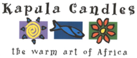 Kapula Candles the warm art of Africa Logo (DPMA, 11/20/2009)