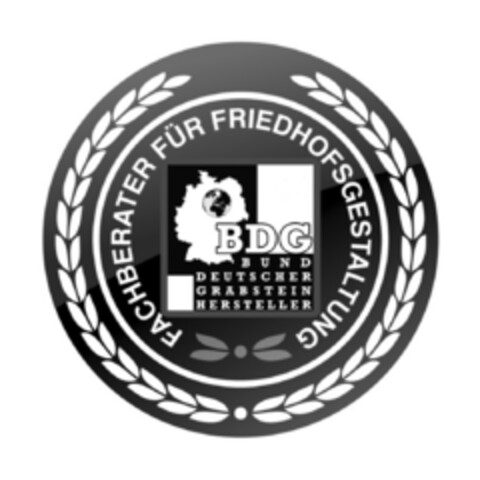BDG BUND DEUTSCHER GRABSTEINHERSTELLER FACHBERATER FÜR FRIEDHOFSGESTALTUNG Logo (DPMA, 20.04.2011)
