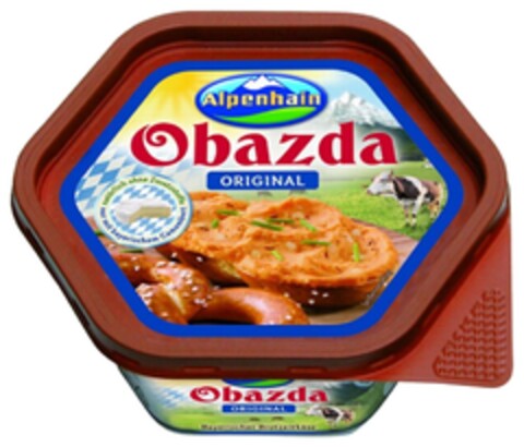 Alpenhain Obazda ORIGINAL Logo (DPMA, 10/30/2012)