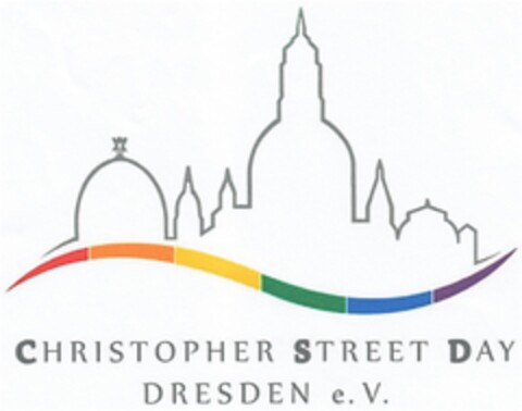 CHRISTOPHER STREET DAY DRESDEN e.V. Logo (DPMA, 09/13/2012)