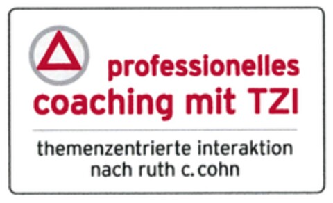 professionelles coaching mit TZl themenzentrierte interaktion nach ruth c. cohn Logo (DPMA, 03/19/2016)