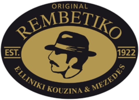 Original REMBETIKO Est. 1922 Logo (DPMA, 23.11.2016)