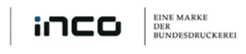 inco EINE MARKE DER BUNDESDRUCKEREI Logo (DPMA, 11.05.2017)