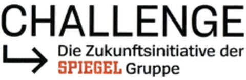 CHALLENGE Die Zukunftsinitiative der SPIEGEL Gruppe Logo (DPMA, 06/22/2020)