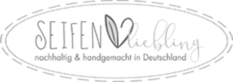 SEIFEN liebling nachhaltig & handgemacht in Deutschland Logo (DPMA, 01/27/2020)