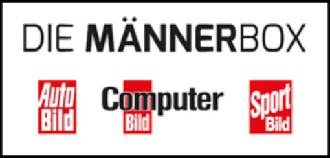 DIE MÄNNERBOX Auto Bild Computer Bild Sport Bild Logo (DPMA, 04.02.2021)