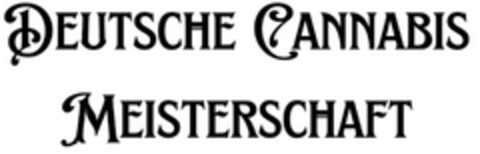 DEUTSCHE CANNABIS MEISTERSCHAFT Logo (DPMA, 03.09.2024)