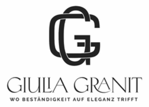 GG GIULIA GRANIT WO BESTÄNDIGKEIT AUF ELEGANZ TRIFFT Logo (DPMA, 18.11.2024)