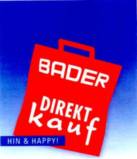 BADER DIREKTkauf HIN & HAPPY! Logo (DPMA, 23.11.2002)