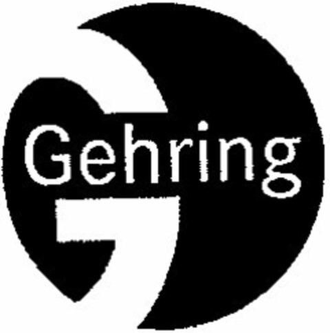Gehring Logo (DPMA, 13.06.2003)