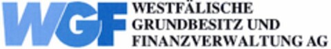 WGF WESTFÄLISCHE GRUNDBESITZ UND FINANZVERWALTUNG AG Logo (DPMA, 09.12.2003)