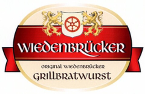 ORIGINAL WIEDENBRÜCKER GRILLBRATWURST Logo (DPMA, 10.03.2004)