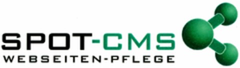 SPOT-CMS WEBSEITEN-PFLEGE Logo (DPMA, 18.05.2006)