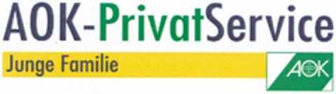 AOK-PrivatService Logo (DPMA, 31.01.2007)