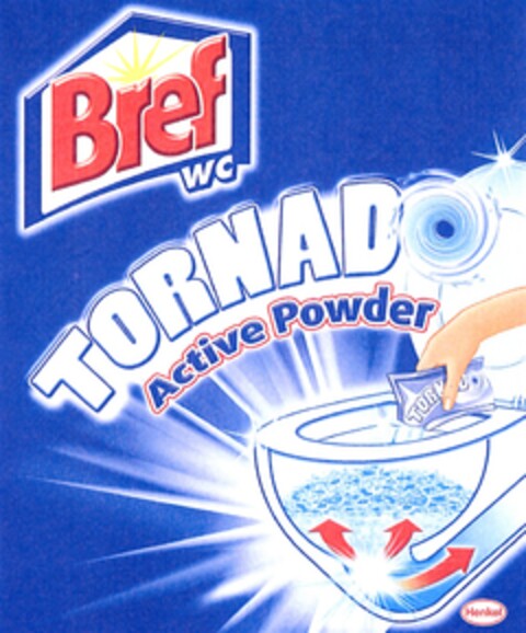 Bref WC TORNADO Active Powder Logo (DPMA, 20.12.2007)