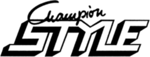 Champion STYLE Logo (DPMA, 02.03.1995)