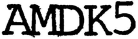 AMDK5 Logo (DPMA, 28.08.1995)