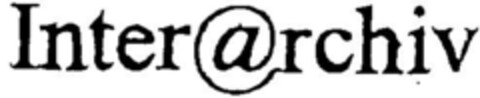 Interarchiv Logo (DPMA, 11/16/1998)