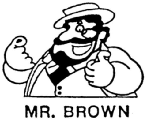 MR. BROWN Logo (DPMA, 09.03.1999)