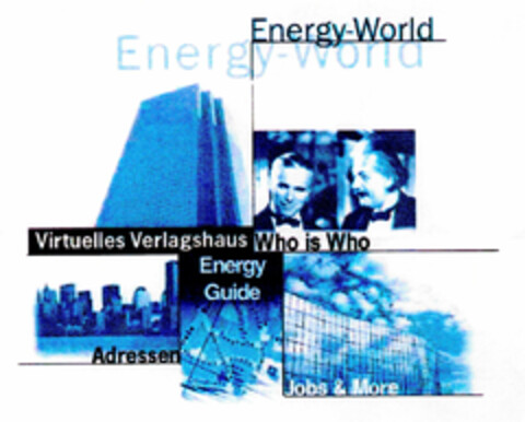 Energy-World Virtuelles Verlagshaus Who is Who Logo (DPMA, 04/28/1999)