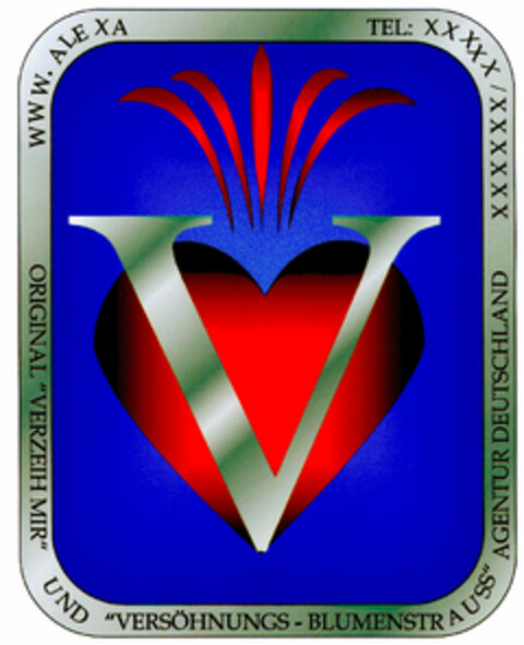 VERSÖHNUNGS-BLUMENSTRAUSS Logo (DPMA, 20.07.1999)