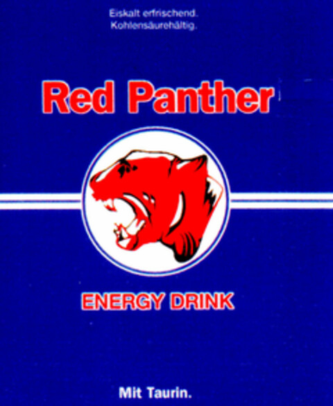 Red Panther ENERGY DRINK Logo (DPMA, 21.09.1999)