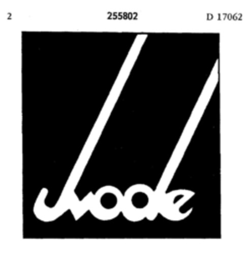 Ivode Logo (DPMA, 06/15/1920)