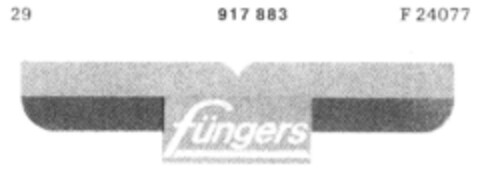 füngers Logo (DPMA, 12/28/1972)