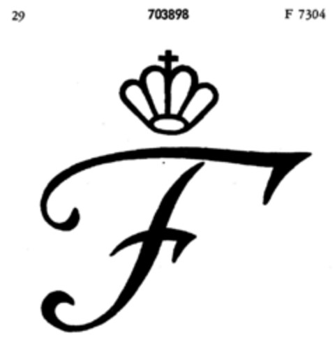 F Logo (DPMA, 27.10.1956)
