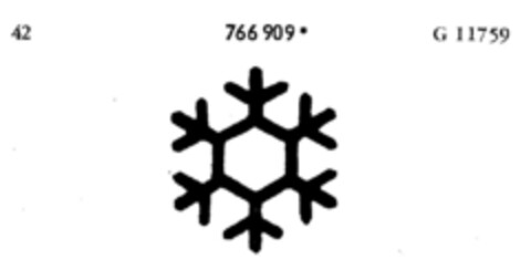 766909 Logo (DPMA, 09.08.1962)