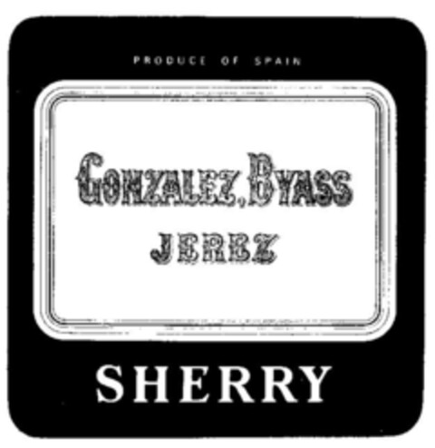 GONZALESZ,BYASS JEREZ Logo (DPMA, 24.04.1972)