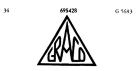 GRACO Logo (DPMA, 14.09.1955)