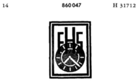 FHS Logo (DPMA, 22.06.1968)