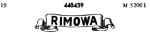 RIMOWA Logo (DPMA, 28.07.1931)