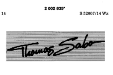 Thomas Sabo Logo (DPMA, 25.04.1991)