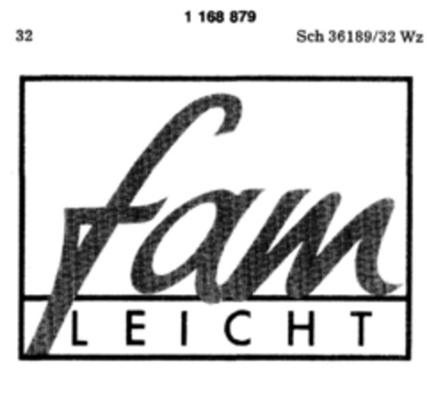 fam LEICHT Logo (DPMA, 14.04.1990)