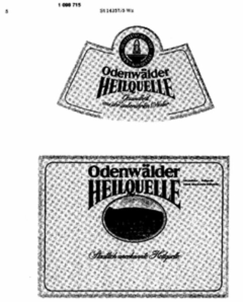 Odenwälder HEILQUELLE Logo (DPMA, 07/05/1985)